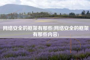 网络安全的框架有那些(网络安全的框架有那些内容)