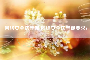 网络安全法等保(网络安全法等保要求)