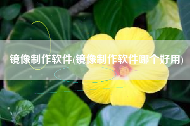 镜像制作软件(镜像制作软件哪个好用)