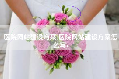 医院网站建设方案(医院网站建设方案怎么写)