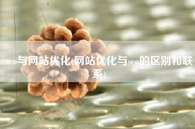 seo与网站优化(网站优化与seo的区别和联系)