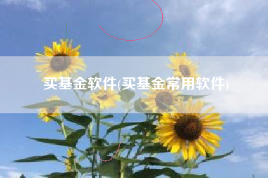 买基金软件(买基金常用软件)