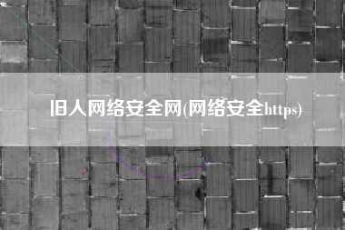 旧人网络安全网(网络安全https)