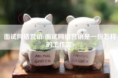 面试网络营销(面试网络营销是一份怎样的工作呢)