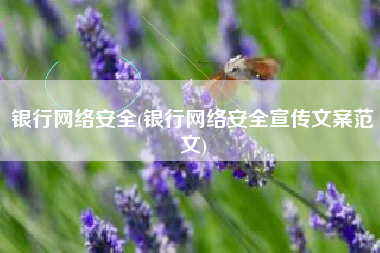 银行网络安全(银行网络安全宣传文案范文)