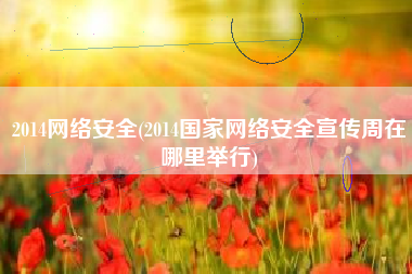2014网络安全(2014国家网络安全宣传周在哪里举行)