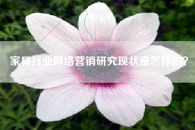 家具行业网络营销研究现状是怎样的？
