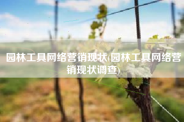 园林工具网络营销现状(园林工具网络营销现状调查)