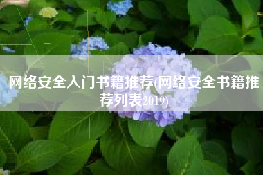 网络安全入门书籍推荐(网络安全书籍推荐列表2019)