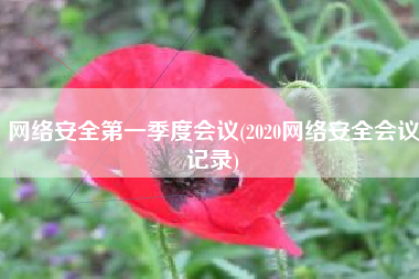 网络安全第一季度会议(2020网络安全会议记录)