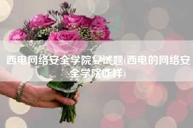 西电网络安全学院复试题(西电的网络安全学院咋样)