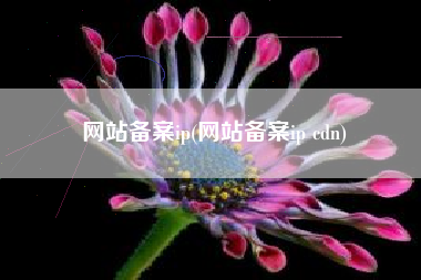 网站备案ip(网站备案ip cdn)