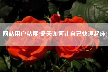 网站用户粘度(冬天如何让自己快速起床)