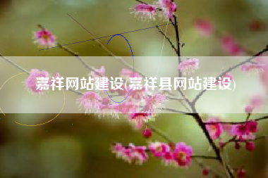 嘉祥网站建设(嘉祥县网站建设)