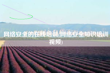 网络安全的在线培训(网络安全知识培训视频)