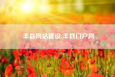丰县网站建设 丰县门户网