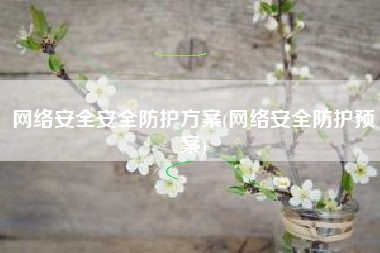 网络安全安全防护方案(网络安全防护预案)