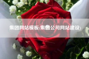 集团网站模板(集团公司网站建设)