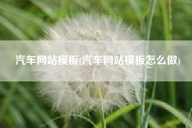 汽车网站模板(汽车网站模板怎么做)