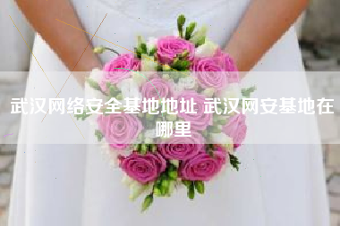 武汉网络安全基地地址 武汉网安基地在哪里