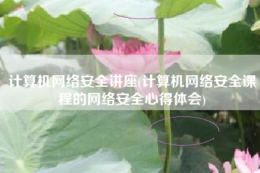 计算机网络安全讲座(计算机网络安全课程的网络安全心得体会)
