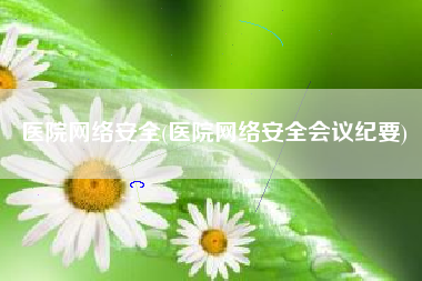 医院网络安全(医院网络安全会议纪要)