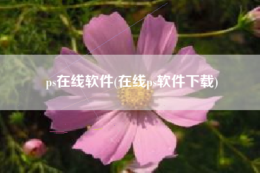 ps在线软件(在线ps软件下载)