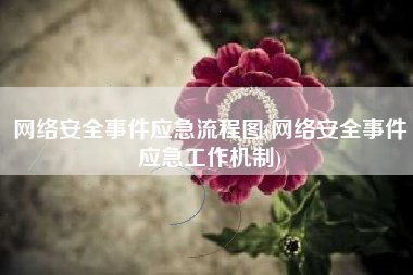网络安全事件应急流程图(网络安全事件应急工作机制)