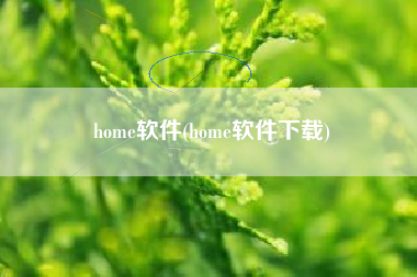 home软件(home软件下载)