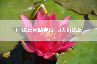 led论坛网站建设 led大屏论坛
