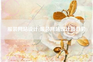 服装网站设计(服装网站设计新趋势)